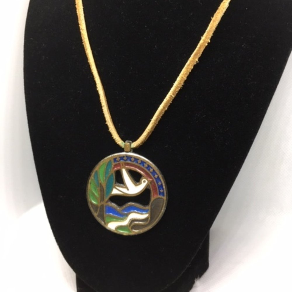 Vintage Ecology Designs Crown of Creation Necklace - Picture 2 of 5